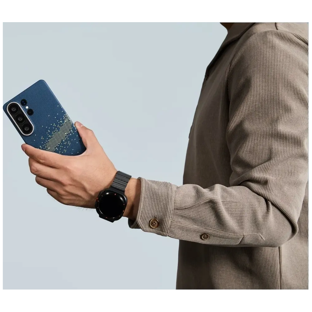 Etui PITAKA Edge Case MagSafe do Samsung Galaxy S26 Ultra milky way galaxy