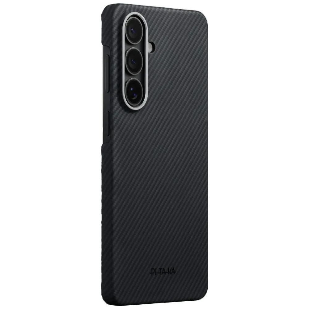 Etui PITAKA Edge Case MagSafe do Samsung Galaxy S26+ Plus czarno-szary