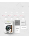 Wholesale Ringke ID Glass Samsung Galaxy Watch 3 45mm [4 PACK] - RGK1246 - {ean13} - Hurt