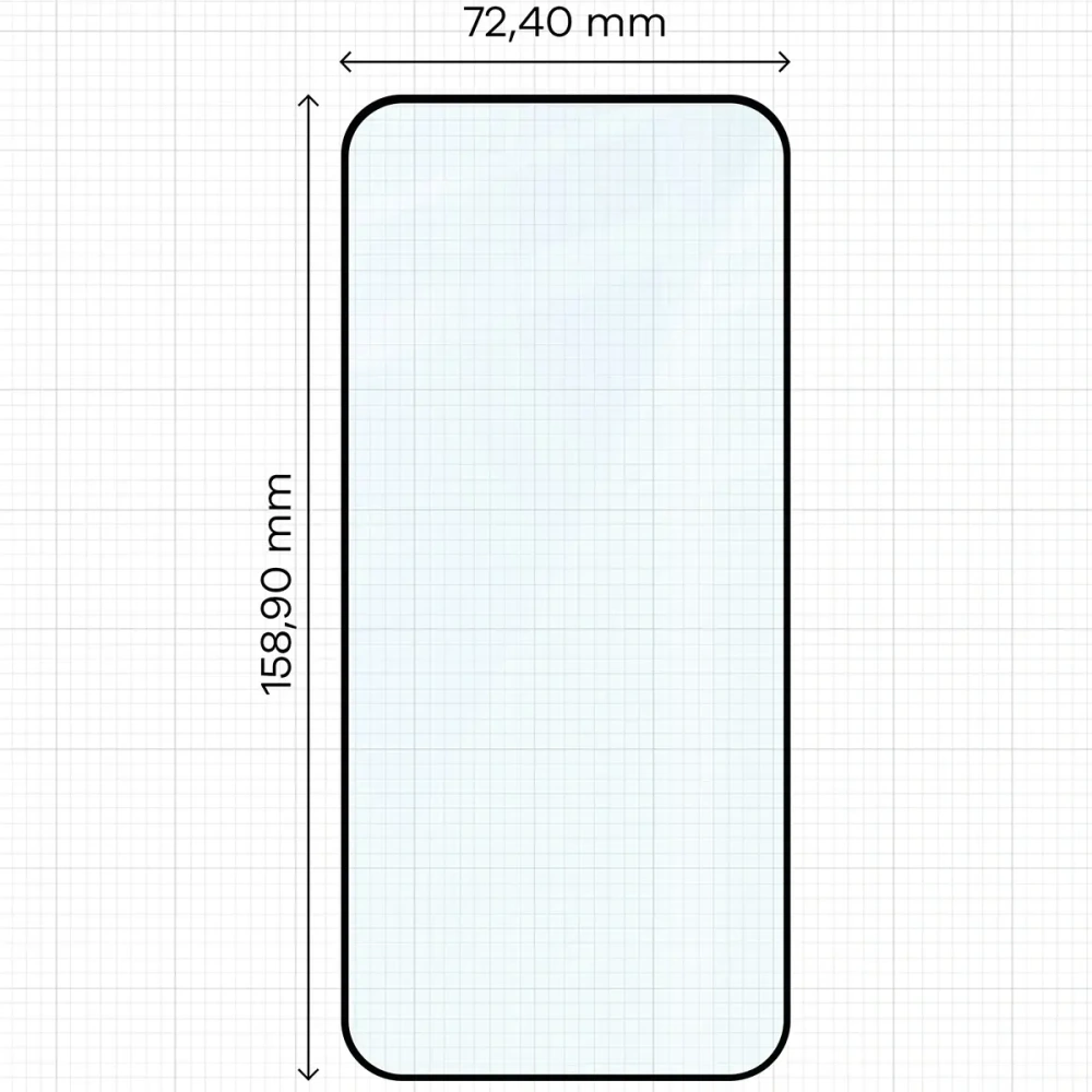 2x Szkło + szybka na aparat Bizon Edge Pack do Honor Magic8 Lite