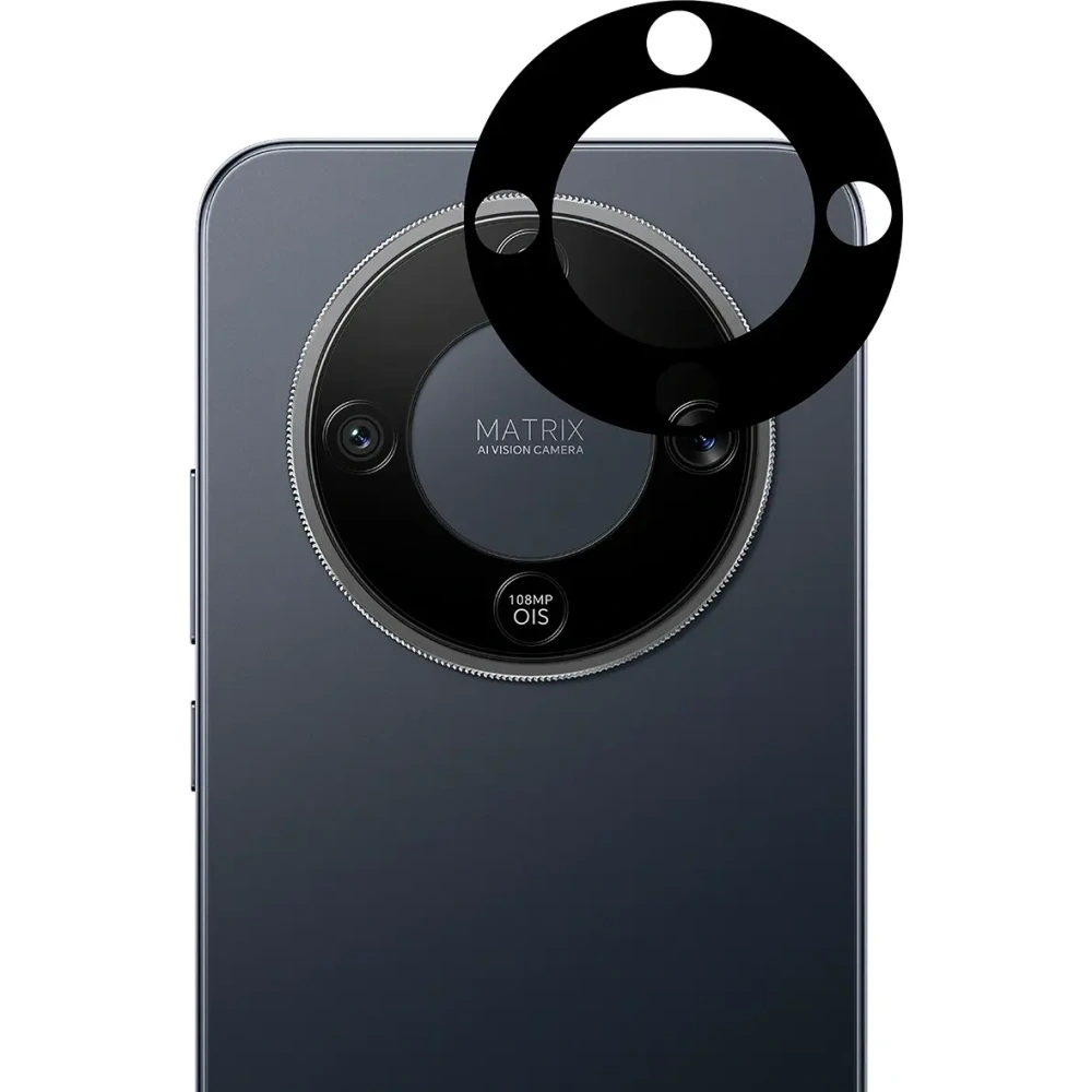 2x Szkło + szybka na aparat Bizon Edge Pack do Honor Magic8 Lite