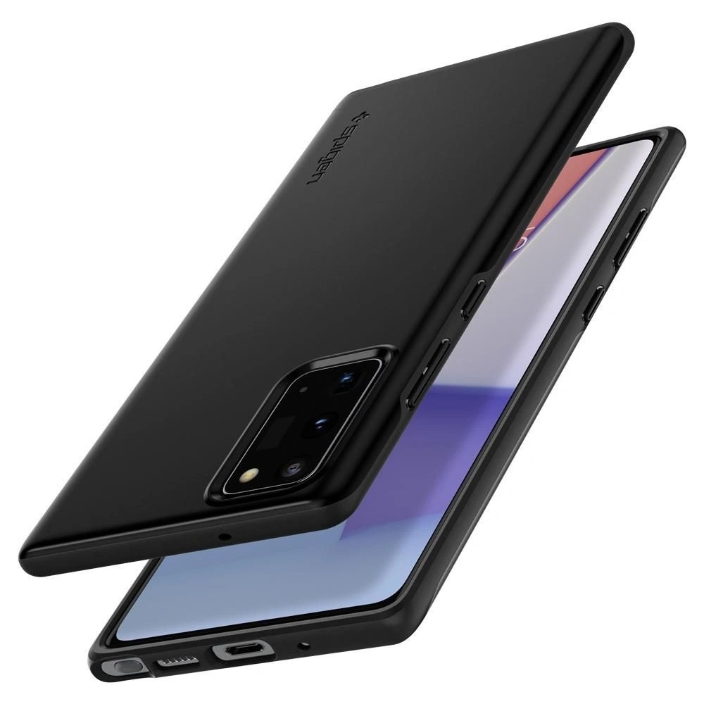 Hurtownia GSM - Etui Spigen Thin Fit Samsung Galaxy Note 20 Schwarz - SPN1232BLK - {ean13} - Hurt