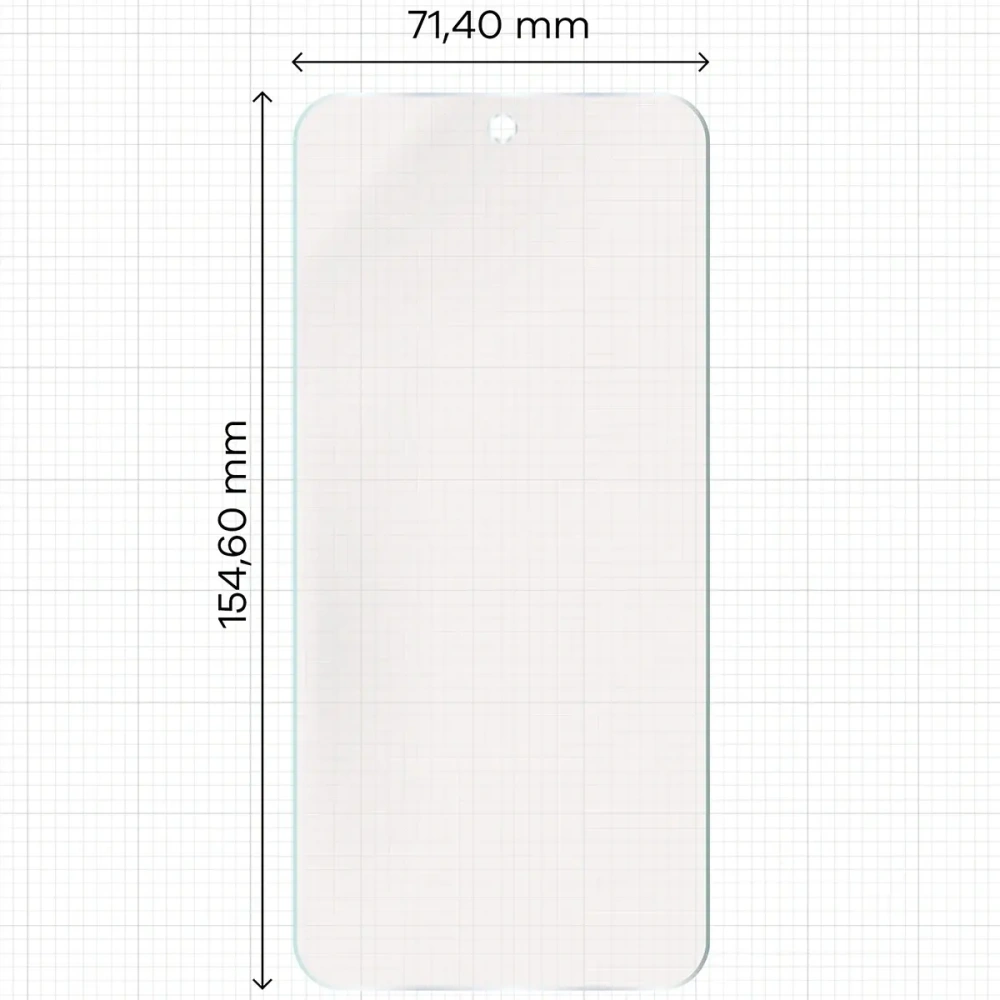 Folia matowa Bizon Glass Film Sun do Oppo Reno 15 F