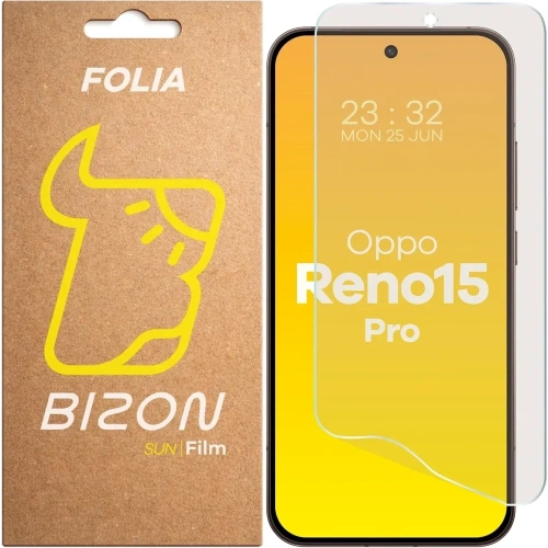Folia matowa Bizon Glass Film Sun do Oppo Reno 15 Pro