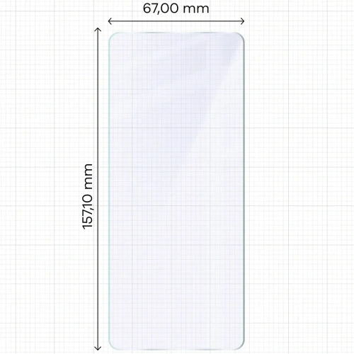 Elastyczne szkło hybrydowe Bizon Glass Mule Duo do Xiaomi Redmi Note 15 4G / 5G [2 PACK]