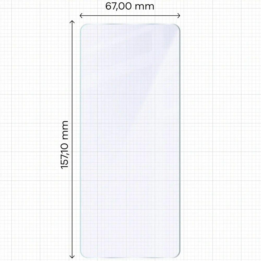 Elastyczne szkło hybrydowe Bizon Glass Mule Duo do Xiaomi Redmi Note 15 4G / 5G [2 PACK]