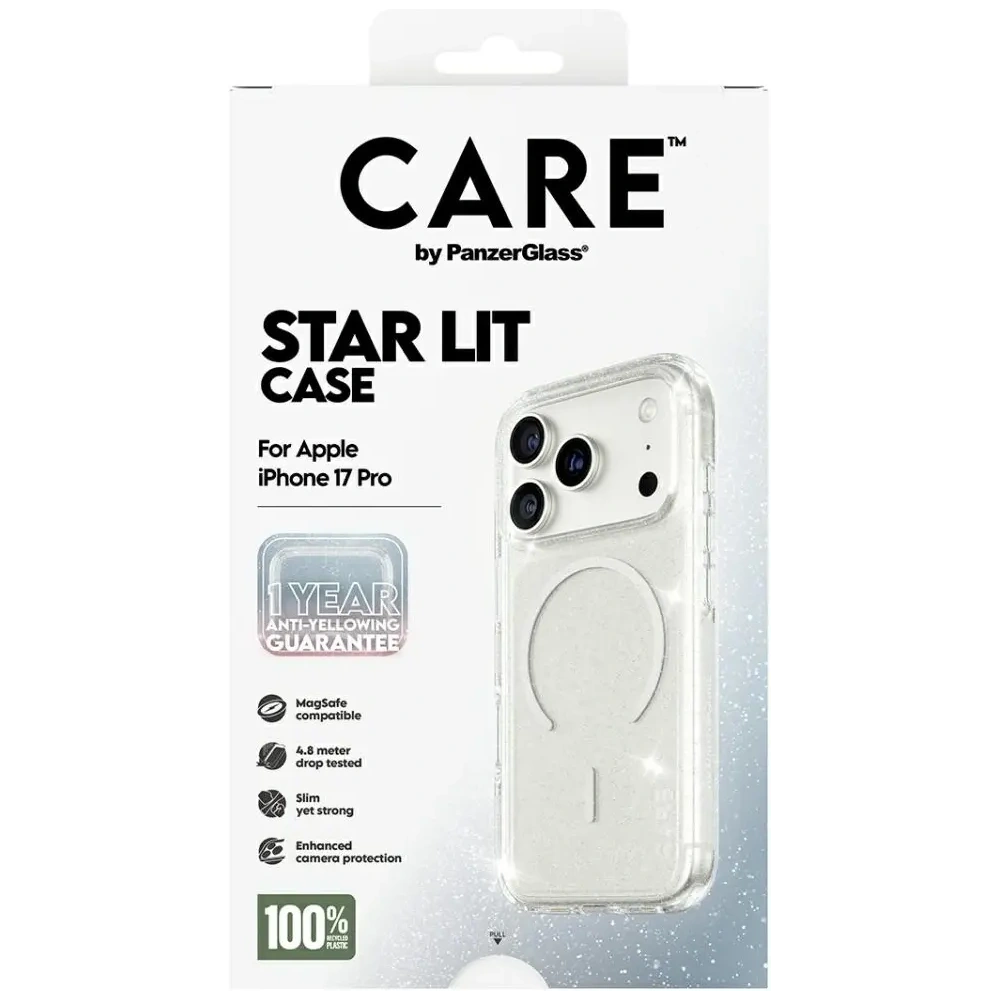 Etui CARE by PanzerGlass Flagship Urban Explorer w. White MagSafe do Apple iPhone 17 Pro Star Lit