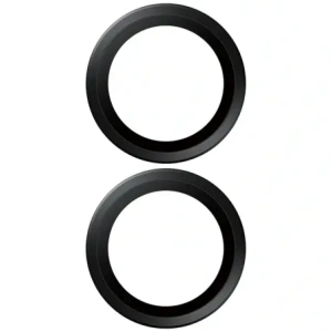 Szkło hartowane na obiektyw PanzerGlass Hoops do Apple iPhone 17 / 16 / 16 Plus czarny