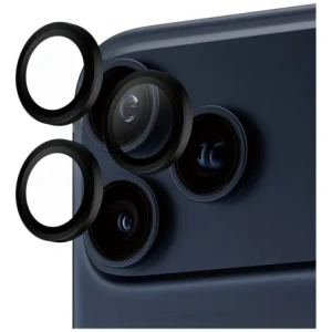 Szkło hartowane na obiektyw PanzerGlass Hoops do Apple iPhone 17 Pro / 17 Pro Max / 16 Pro / 16 Pro Max czarny