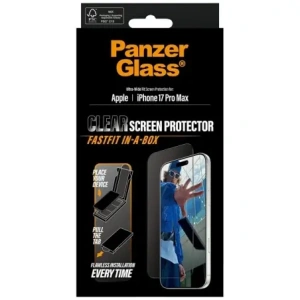 Szkło hartowane PanzerGlass Ultra-Wide Fit Fastfit do Apple iPhone 17 Pro Max