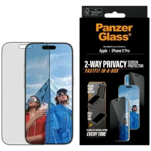 Szkło prywatyzujące PanzerGlass Ultra-Wide Fit Fastfit do Apple iPhone 17 Pro