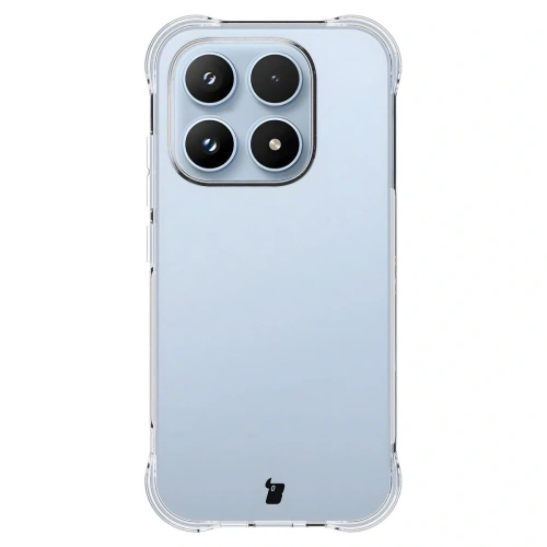 Elastyczne etui + 2x szkło hartowane Bizon Case Clear Pack do Xiaomi 17