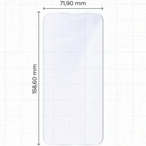 Elastyczne szkło hybrydowe Bizon Glass Mule Duo do Vivo X300 Pro [2 PACK]