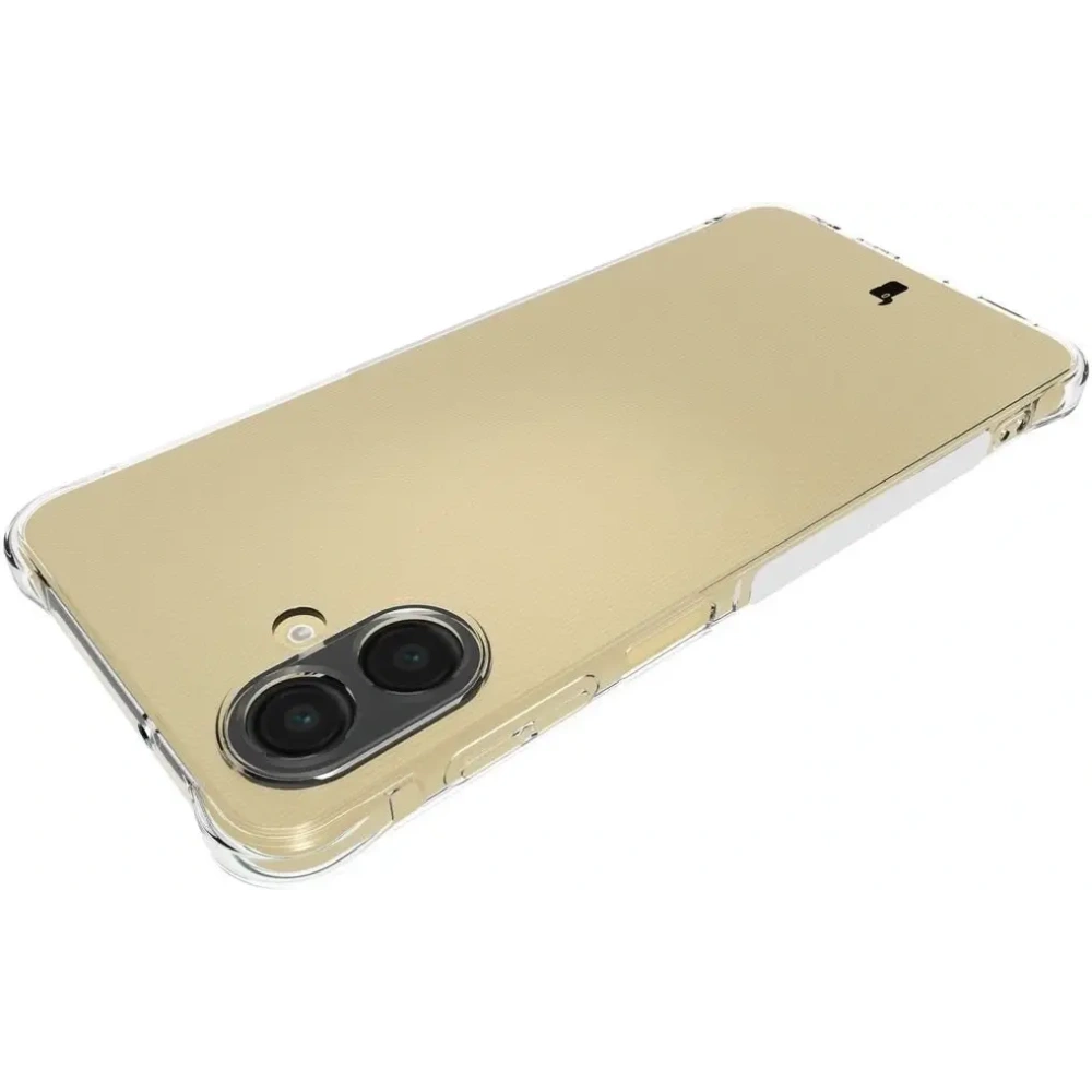 Elastyczne etui + 2x folia na ekran Bizon Case Clear Pack do Samsung Galaxy A07 4G