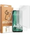 Elastyczne etui + 2x folia na ekran Bizon Case Clear Pack do Samsung Galaxy A07 4G