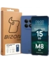 Etui Bizon Case Łupka do Xiaomi Redmi Note 15 / POCO M8 5G niebieskie