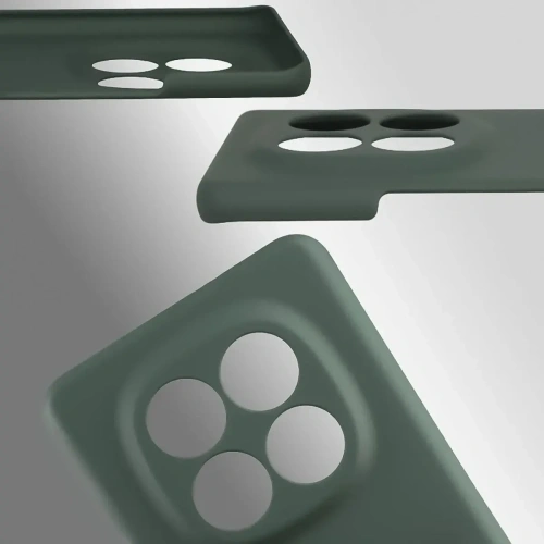 Etui Bizon Case Łupka do Xiaomi Redmi Note 15 / POCO M8 5G zielone