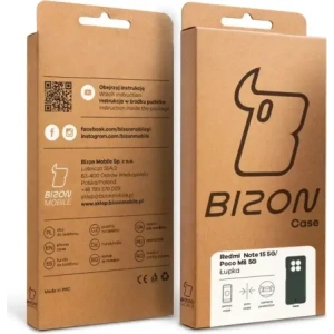 Etui Bizon Case Łupka do Xiaomi Redmi Note 15 / POCO M8 5G zielone
