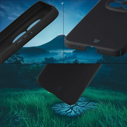 Etui Bizon Case Łupka do Xiaomi Redmi Note 15 Pro 5G czarne