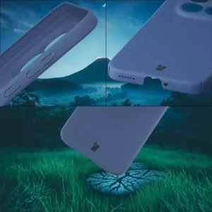 Etui Bizon Case Łupka do Xiaomi Redmi Note 15 Pro 5G niebieskie