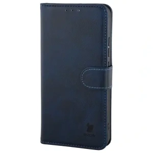 Etui z klapką Bizon Case Pocket do Oppo Reno 15 F / FS granatowe