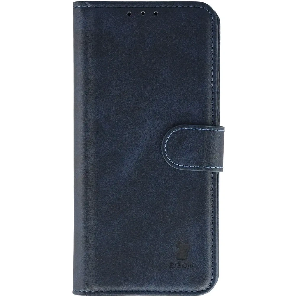 Etui z klapką Bizon Case Pocket do Oppo Reno 15 Pro granatowe
