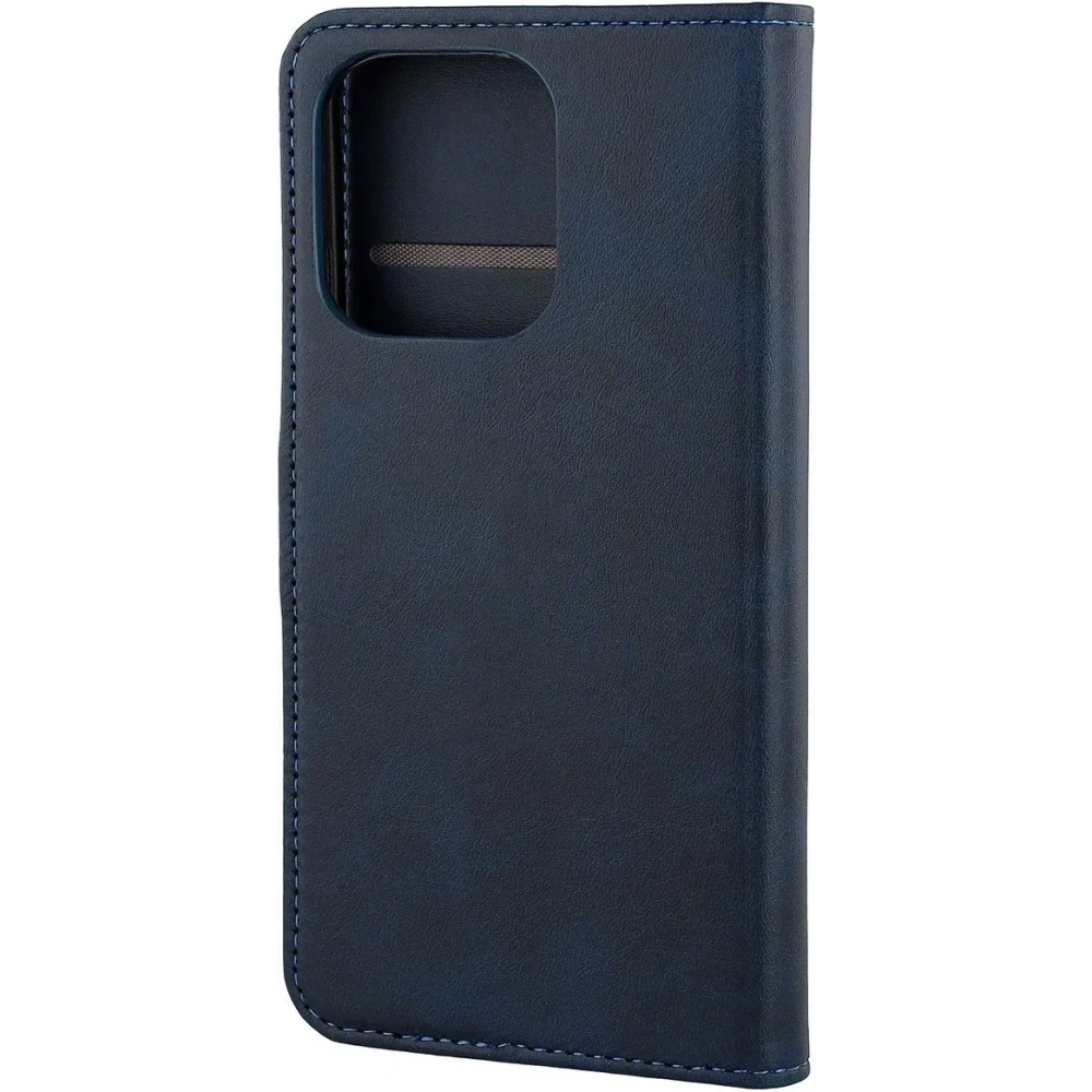 Etui z klapką Bizon Case Pocket do Oppo Reno 15 Pro granatowe