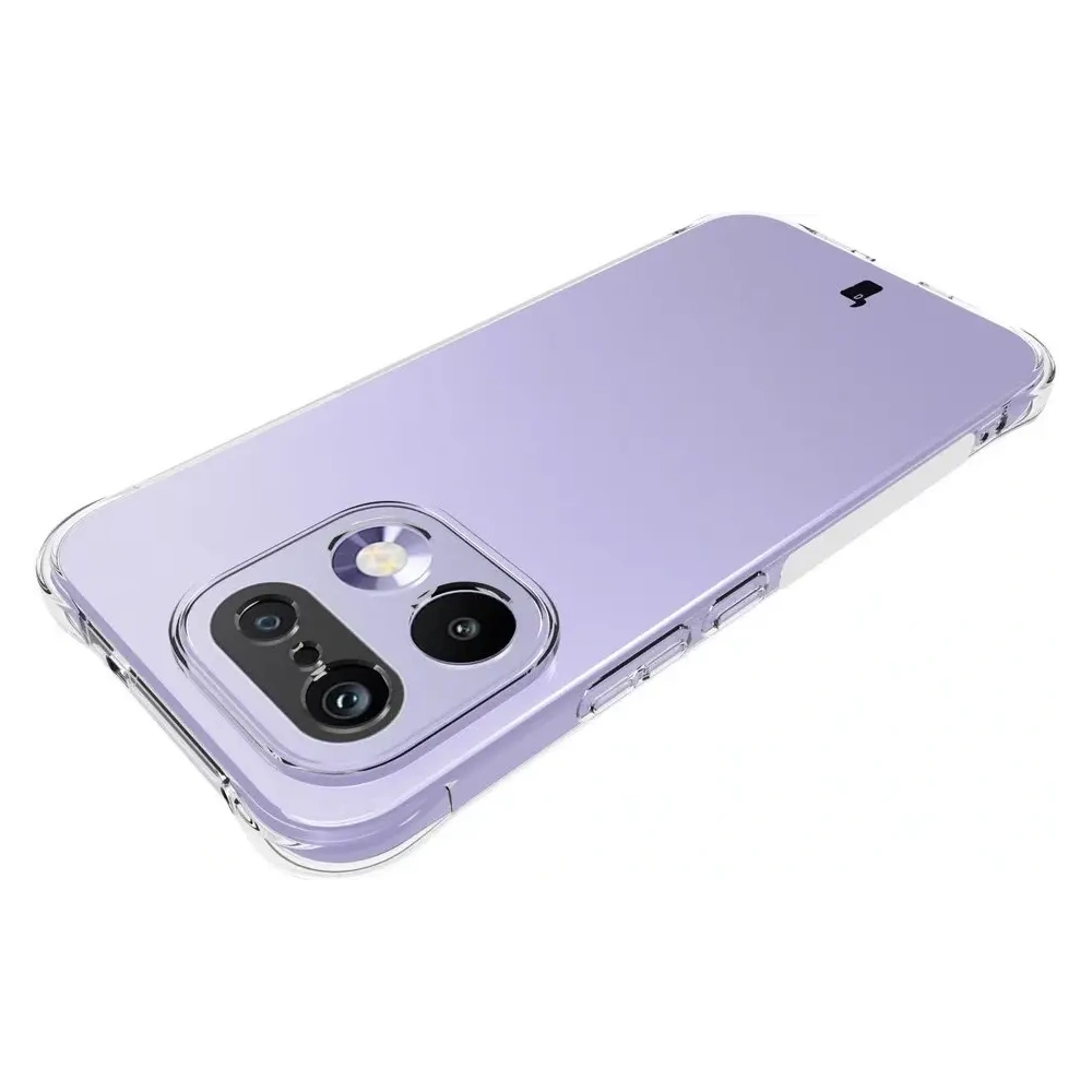 Elastyczne etui Bizon Case Salpa do Realme 16 Pro 5G przezroczyste