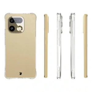 Elastyczne etui Bizon Case Salpa do Realme 16+ Plus 5G przezroczyste