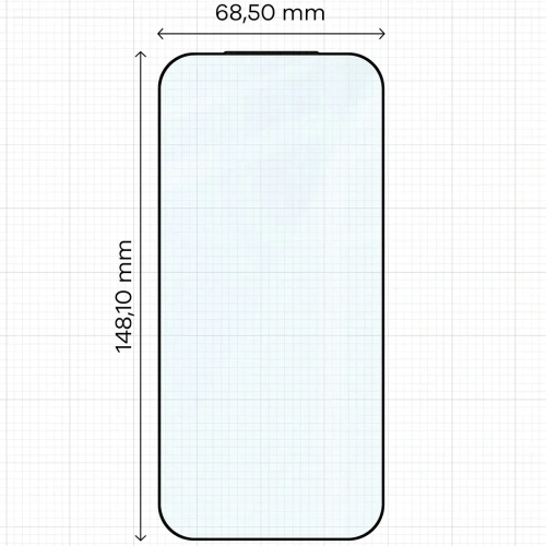 2x Szkło + szybka na aparat Bizon Edge Pack do Xiaomi 17