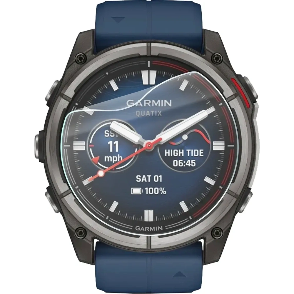 Folia hydrożelowa na ekran Bizon Glass Watch Hydrogel do Garmin Quatix 8 Pro 47mm