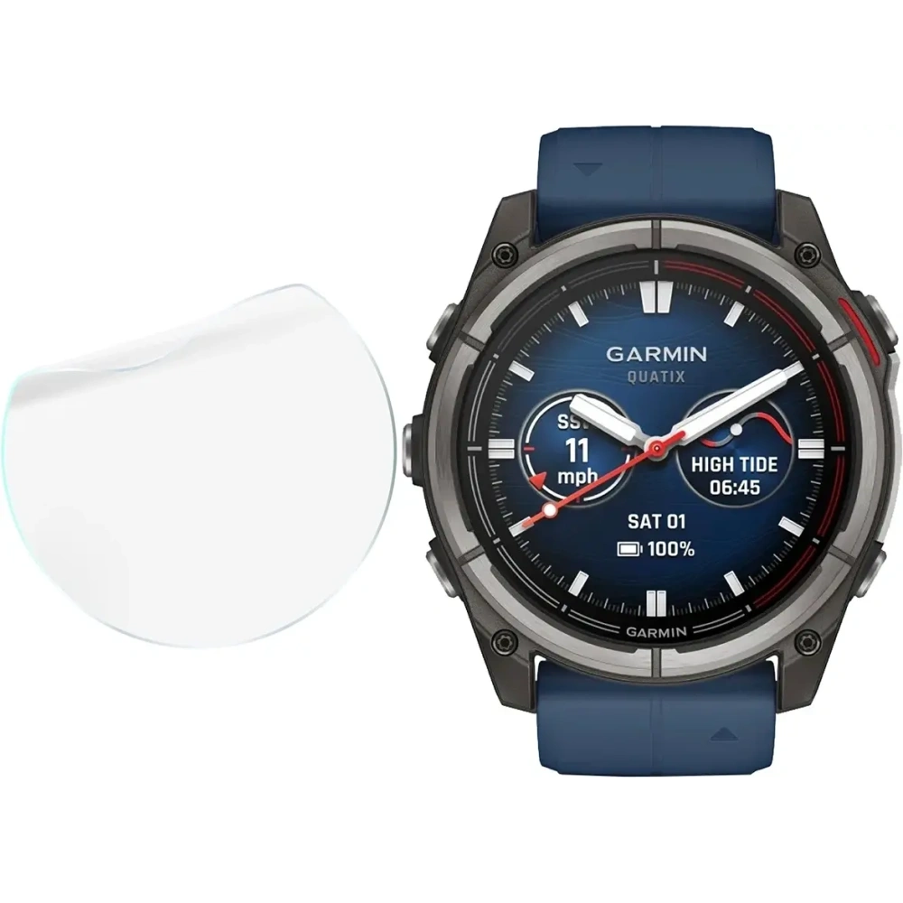 Folia hydrożelowa na ekran Bizon Glass Watch Hydrogel do Garmin Quatix 8 Pro 47mm