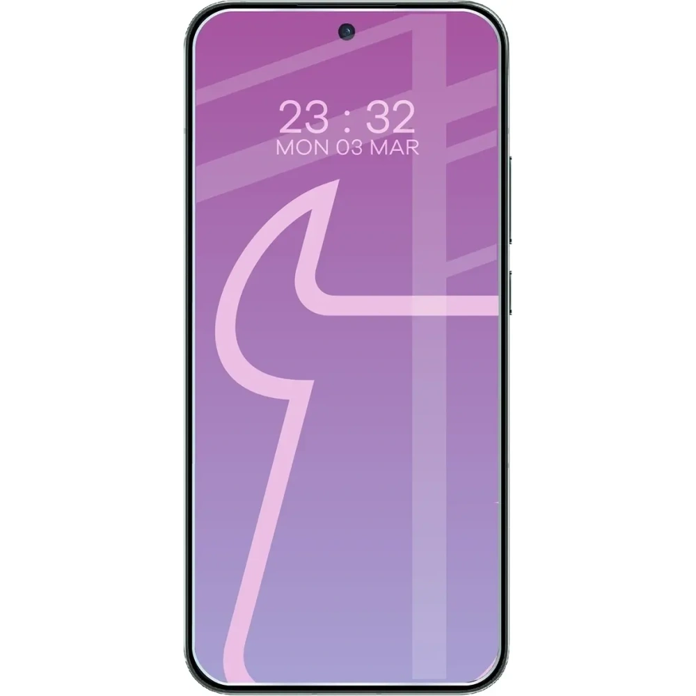 Elastyczne szkło hybrydowe Bizon Glass Mule Duo do Oppo Reno 14 [2 PACK]