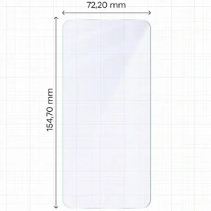 Elastyczne szkło hybrydowe Bizon Glass Mule Duo do Samsung Galaxy S25 Edge [2 PACK]