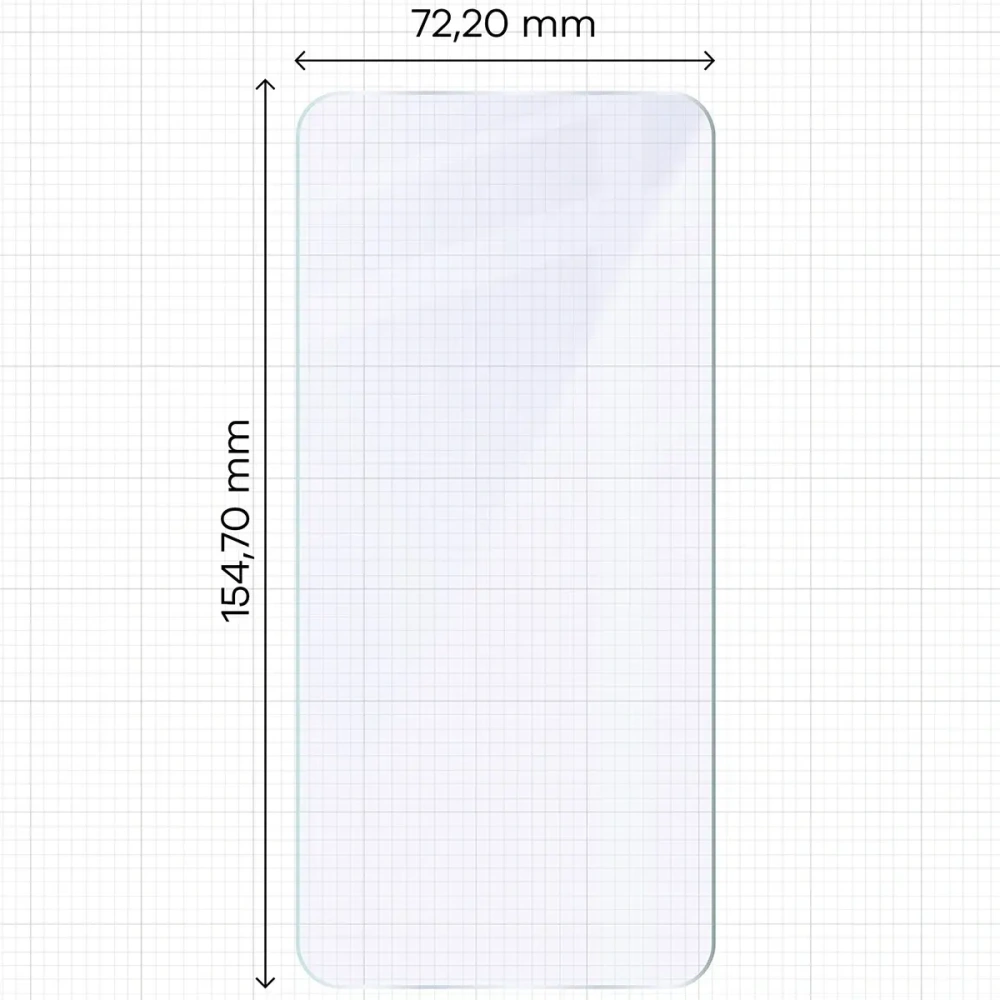Elastyczne szkło hybrydowe Bizon Glass Mule Duo do Samsung Galaxy S25 Edge [2 PACK]