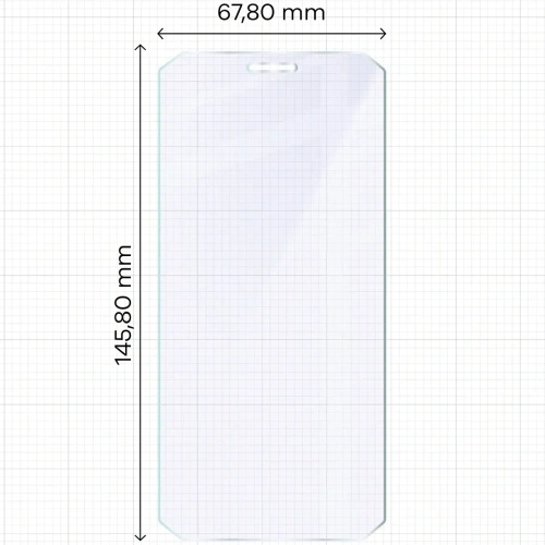 Elastyczne szkło hybrydowe Bizon Glass Mule Duo do HAMMER Energy X [2 PACK]