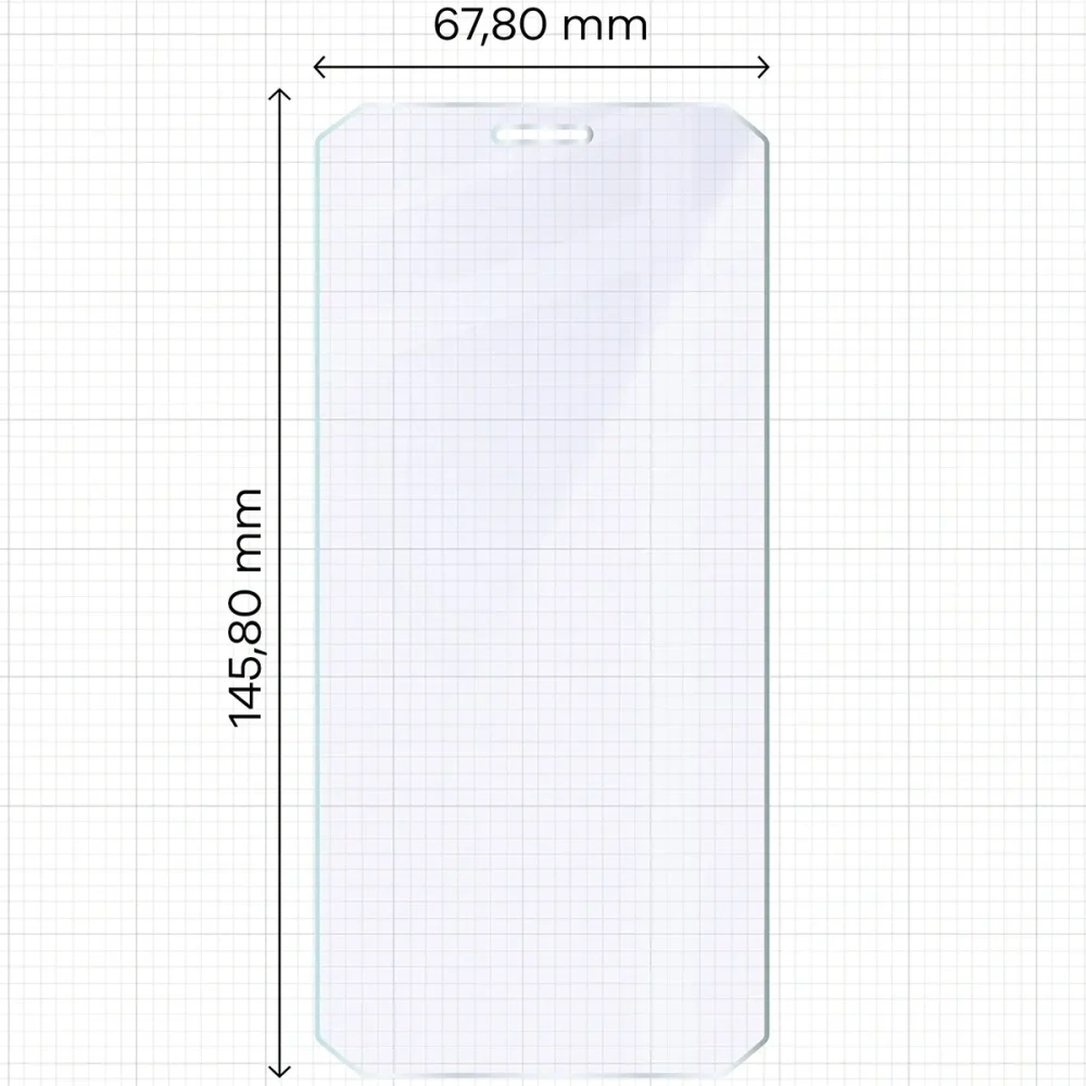 Elastyczne szkło hybrydowe Bizon Glass Mule Duo do HAMMER Energy X [2 PACK]