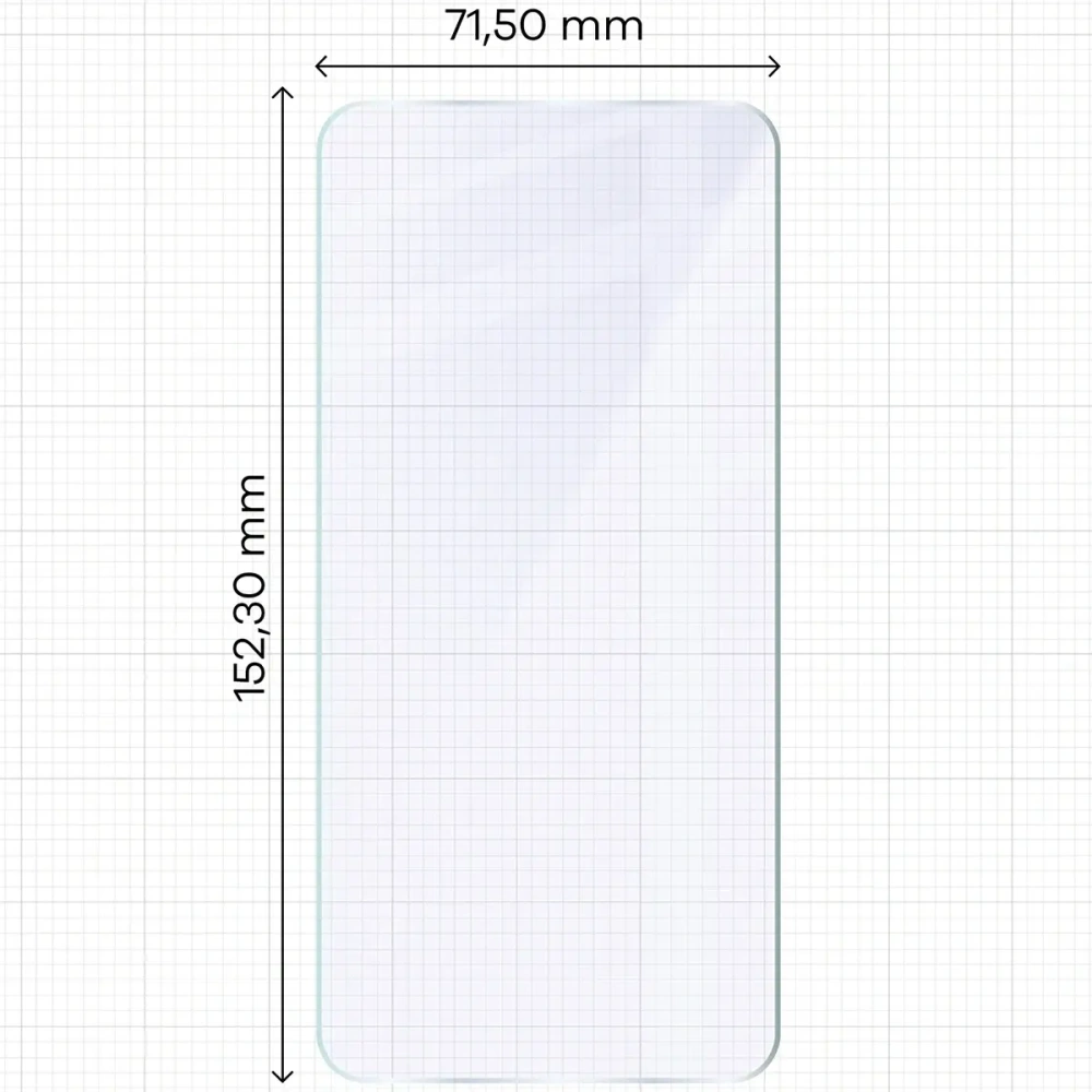 Elastyczne szkło hybrydowe Bizon Glass Mule Duo do HAMMER Ranger [2 PACK]