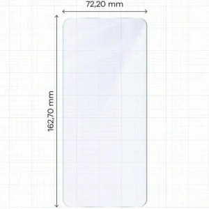 Elastyczne szkło hybrydowe Bizon Glass Mule Duo do Honor X5c Plus [2 PACK]