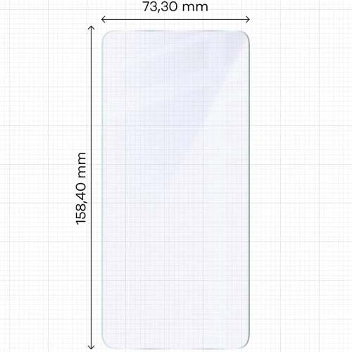 Elastyczne szkło hybrydowe Bizon Glass Mule Duo do Nothing Phone (3a) [2 PACK]