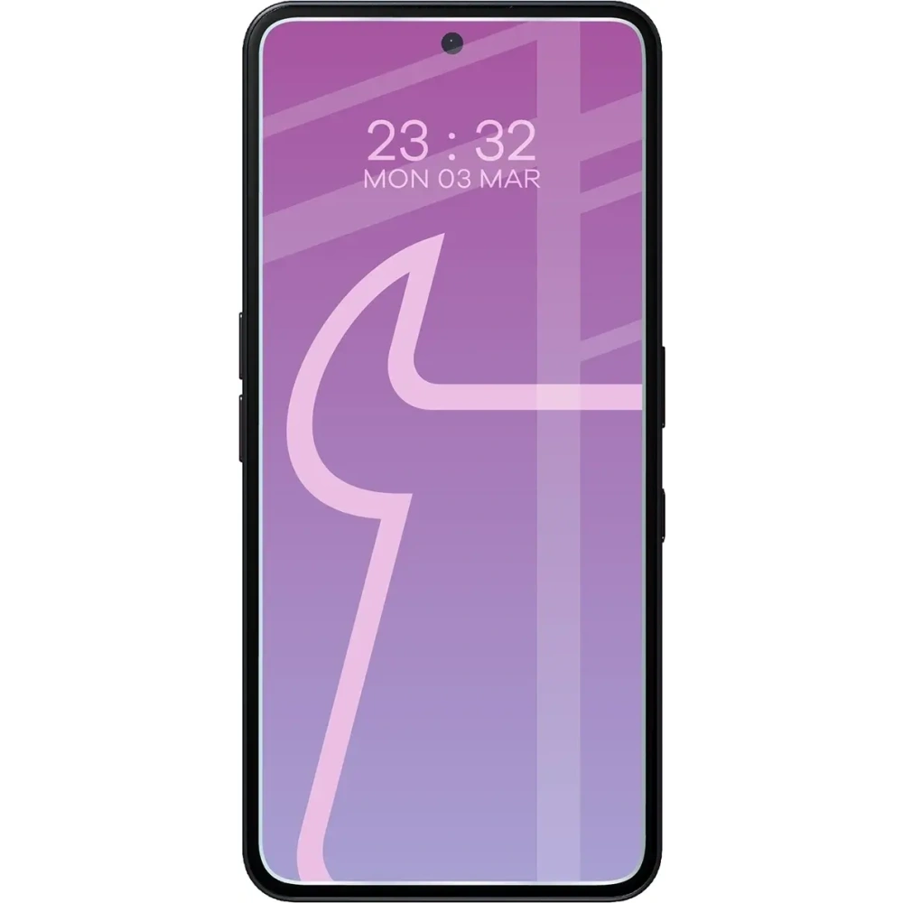 Elastyczne szkło hybrydowe Bizon Glass Mule Duo do Nothing Phone (3a) [2 PACK]