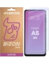 Elastyczne szkło hybrydowe Bizon Glass Mule Duo do Oppo A5 5G [2 PACK]