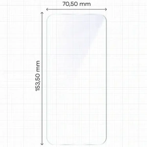 Elastyczne szkło hybrydowe Bizon Glass Mule Duo do Oppo A6 Pro 5G [2 PACK]