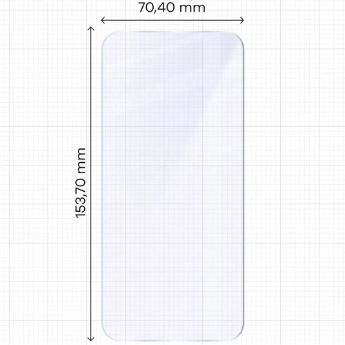 Elastyczne szkło hybrydowe Bizon Glass Mule Duo do Oppo Find X9 [2 PACK]