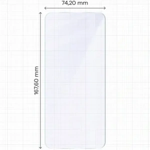 Elastyczne szkło hybrydowe Bizon Glass Mule Duo do Xiaomi POCO M7 5G [2 PACK]