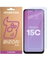 Elastyczne szkło hybrydowe Bizon Glass Mule Duo do Xiaomi Redmi 15C 4G [2 PACK]