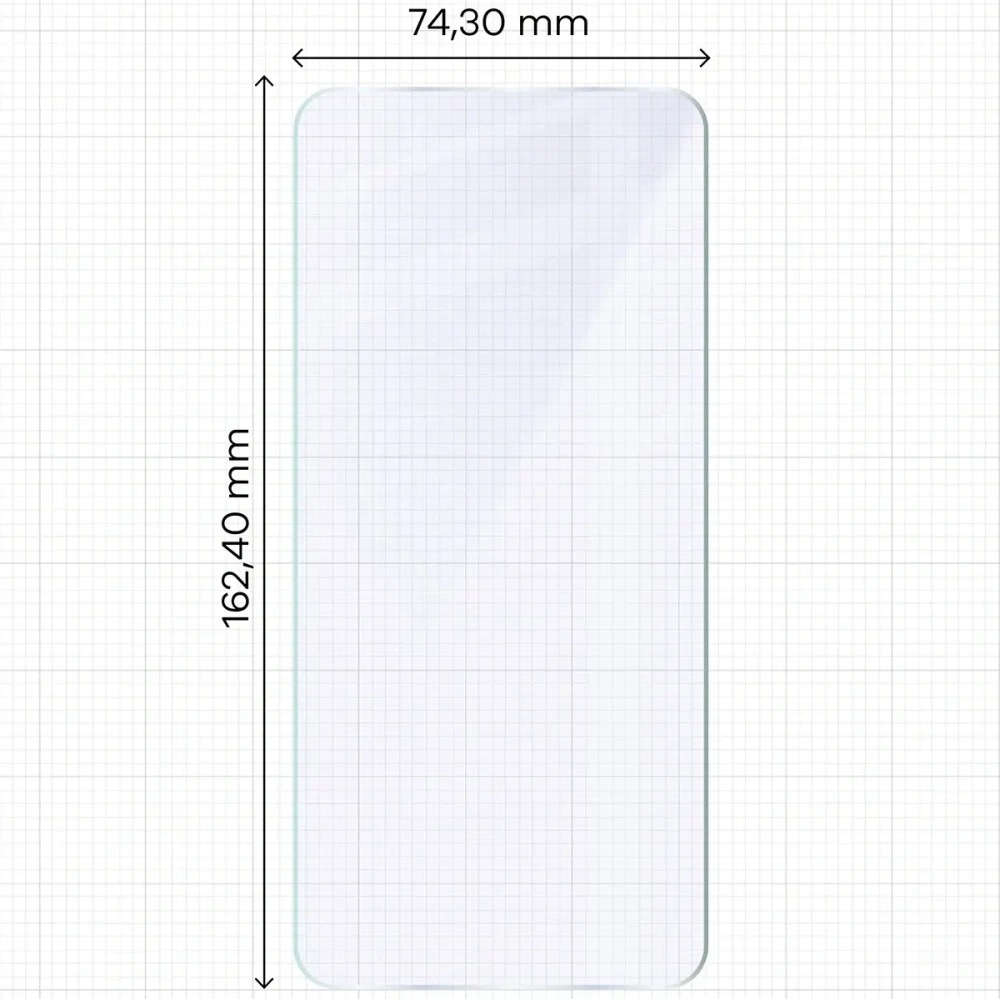 Elastyczne szkło hybrydowe Bizon Glass Mule Duo do T Phone 3 Pro [2 PACK]
