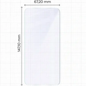 Elastyczne szkło hybrydowe Bizon Glass Mule Duo do Xiaomi 15 [2 PACK]