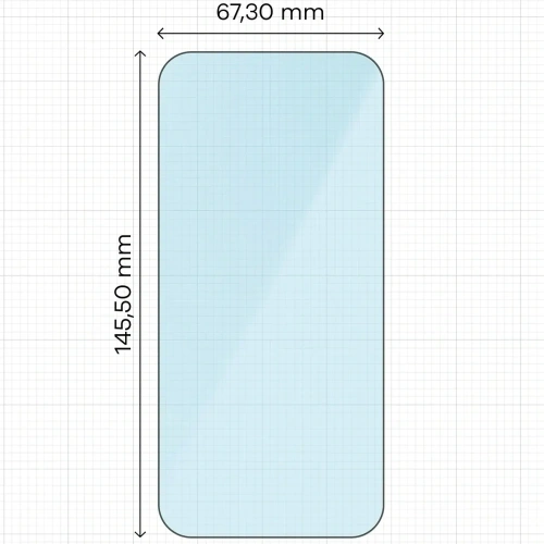 Szkło ochronne 2.5D Bizon Smart Glass do Apple iPhone 17 Pro / 17 / 16 Pro