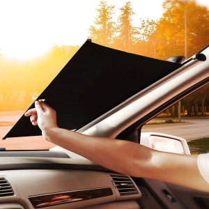 Wholesale Baseus Auto Close sunscreen for car windscreen, up to 58cm (silver) - BSU1690SLV - {ean13} - Hurt